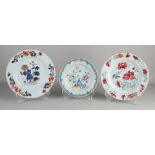 3x Chinese plates