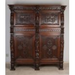 Oak renaissance cupboard