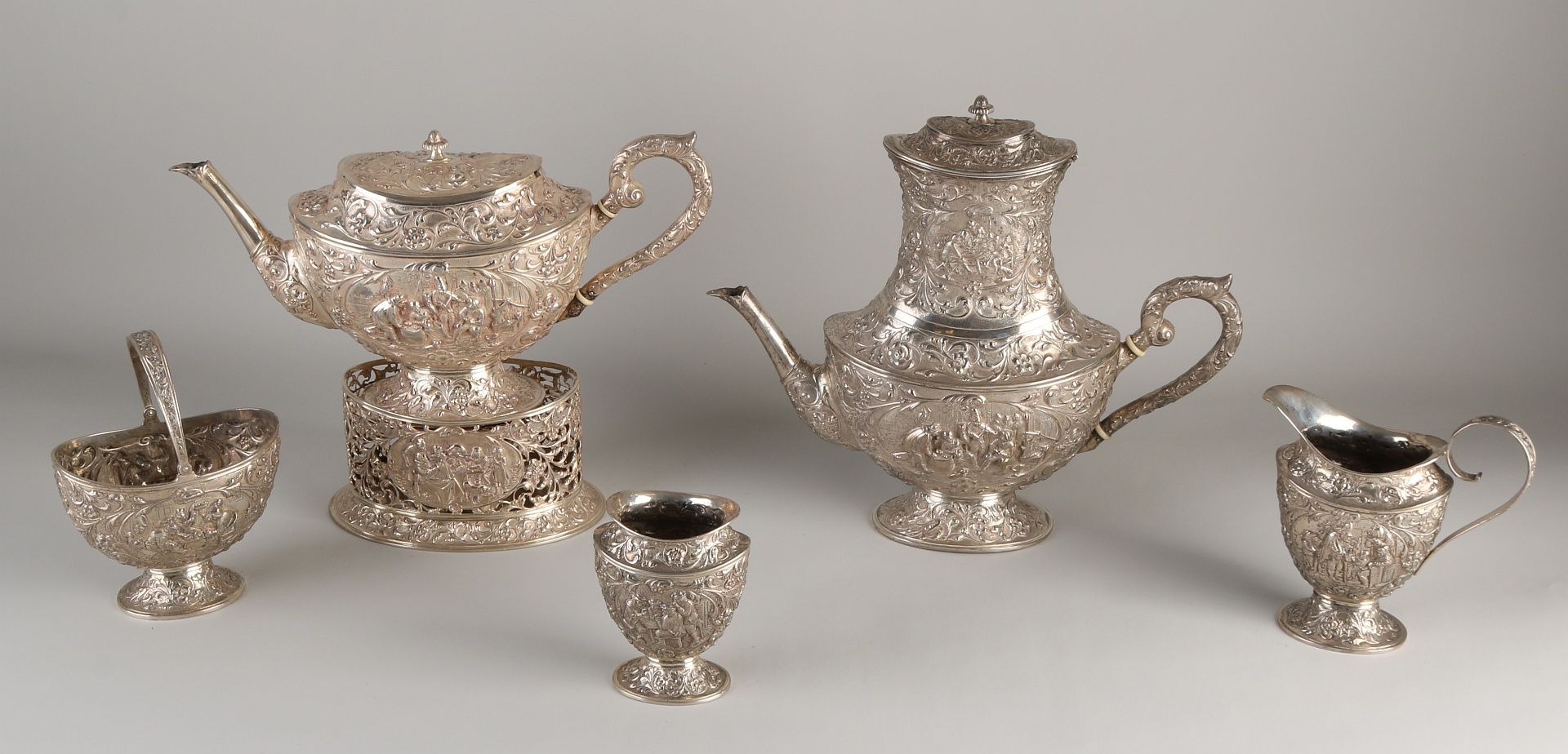 Silver tableware, 6 pieces - Image 2 of 2