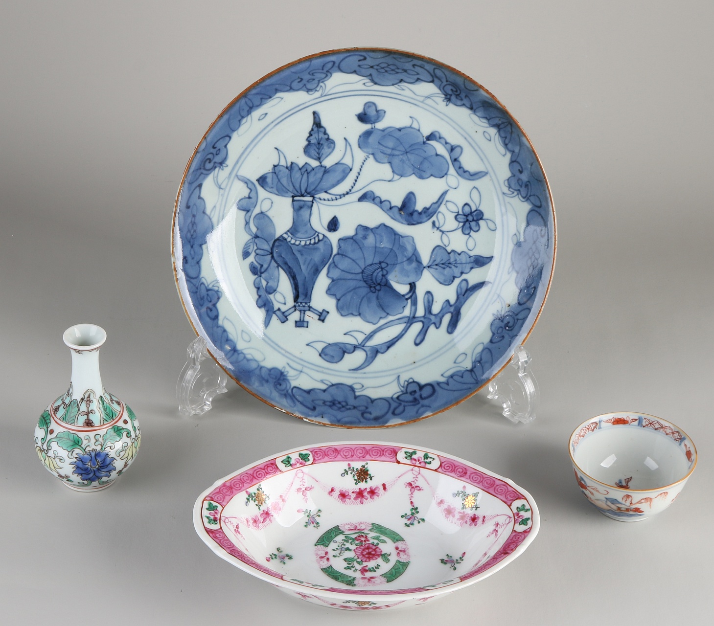 4 parts Chinese porcelain