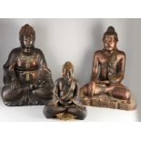 3 Buddha figures