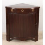 Corner cabinet (mahogany)