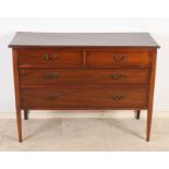 Mahogany chest of drawers