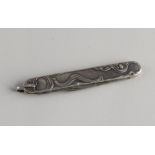 Silver pocket knife