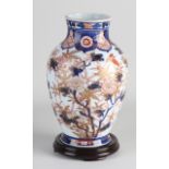 Japanese vase on a pedestal