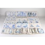 46 Dutch wall tiles