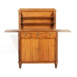 Mahogany folding buffet, 1800