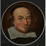 Not signed, Portrait 17th century gentleman