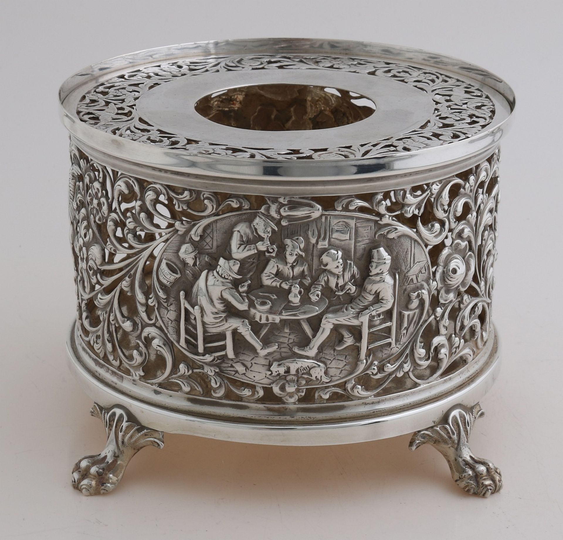 Silver tealight