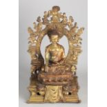 Chinese bronze Buddha