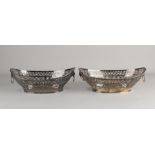 Set silver bread baskets