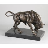 Bronze statue, Bull