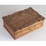 Indonesian box with lid, 1920