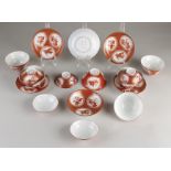6 parts of 19th century Japanese porcelain