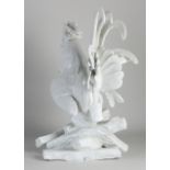 Porcelain Meissen rooster