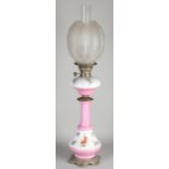 Porcelain kerosene lamp