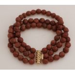 Goldstone bracelet