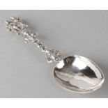 Silver wedding spoon