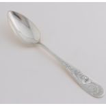 Silver Art Deco spoon