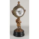 Antique German table clock