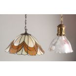Two pendant lamps