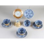 5 Chinese cups / saucers