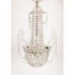 Antique Murano chandelier