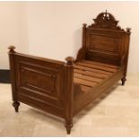 Antique Gründerzeit bed, 1880