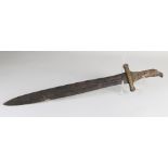 Antique damask short sword