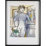 Roy Lichtenstein, Naked lady in the interior