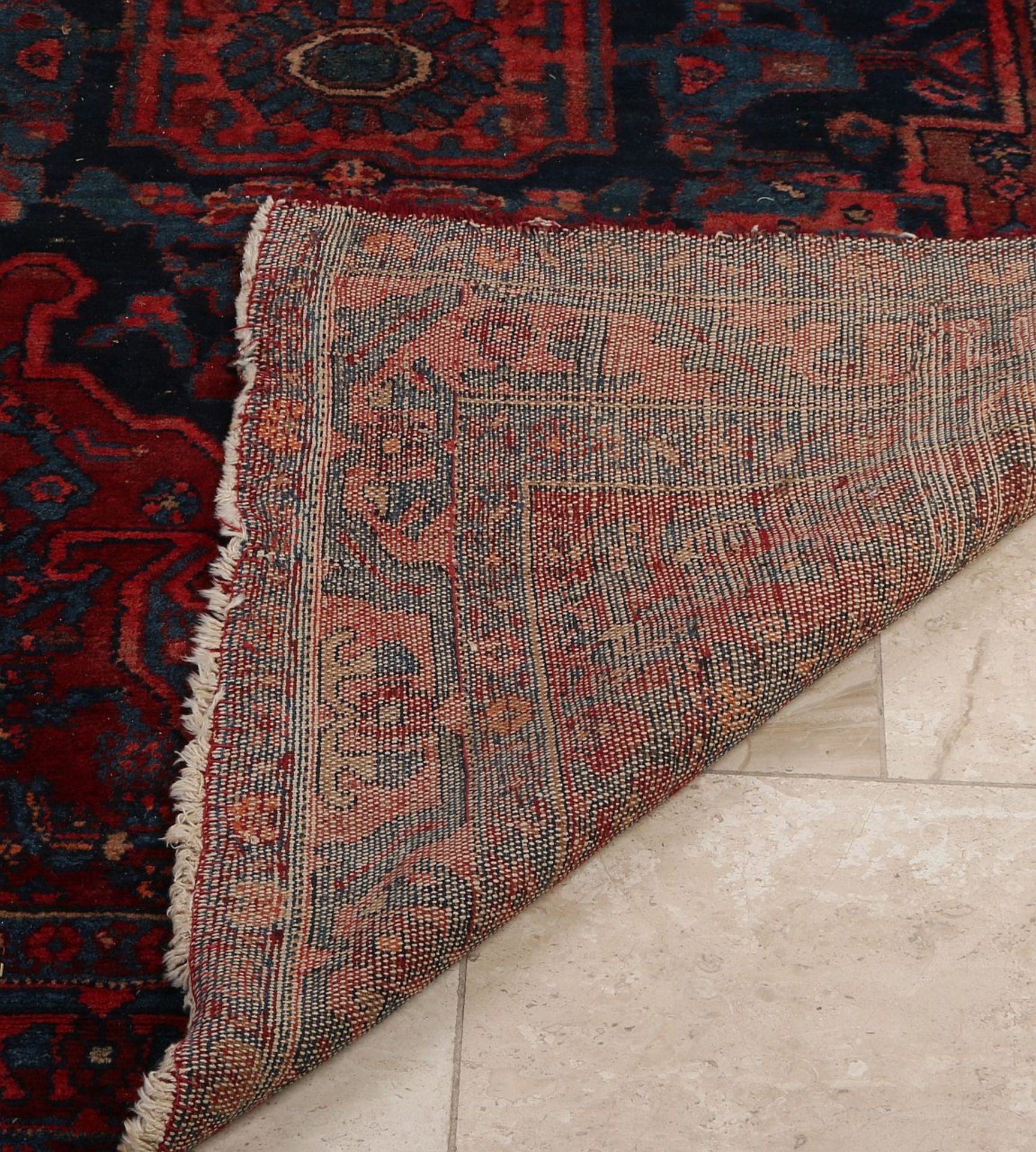 Persian carpet, 196 x 132 cm. - Bild 4 aus 4