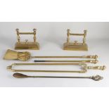 Antique fireplace set, 1900