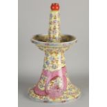 Chinese porcelain oil lamp