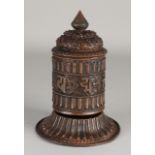 Old / antique Tibetan prayer wheel