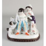 Inkstand with figure group