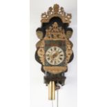 18th century Frisian chair clock