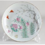 Chinese Family Rose saucer Ø 23.5 cm.