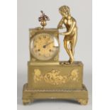 French Empire mantel clock, 1820