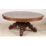 Antique French coffee table, 1870
