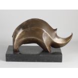 Bronze statue, Rhino