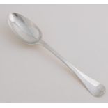 18th century silver spoon