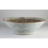 Chinese celadon bowl Ø 46.8 cm