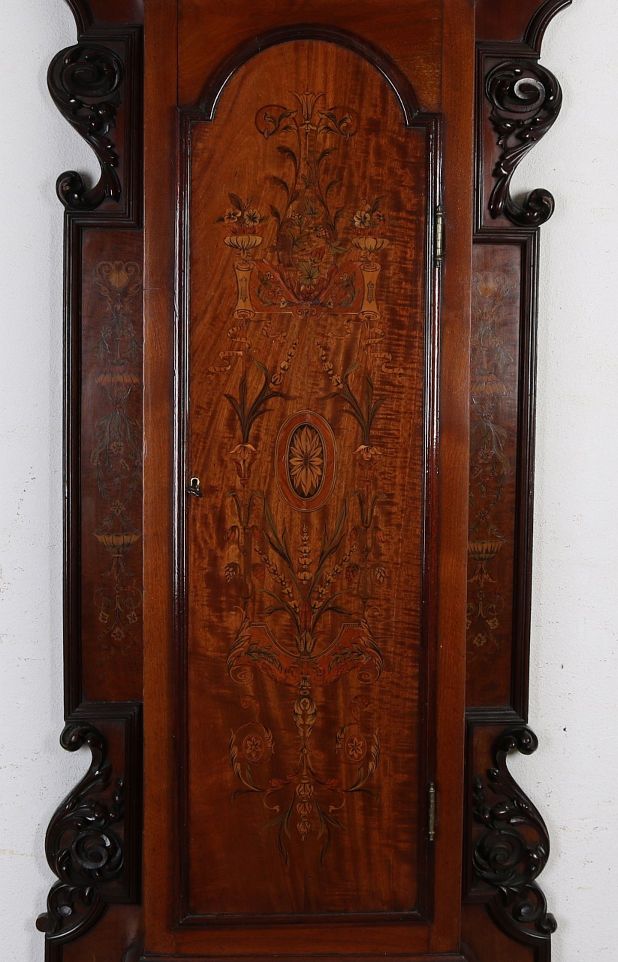 English grandfather clock - Image 2 of 7