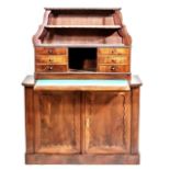 Secretaire with pull-out top, 1870