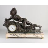 French mantel clock, 1900