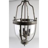 Lantern-shaped pendant lamp