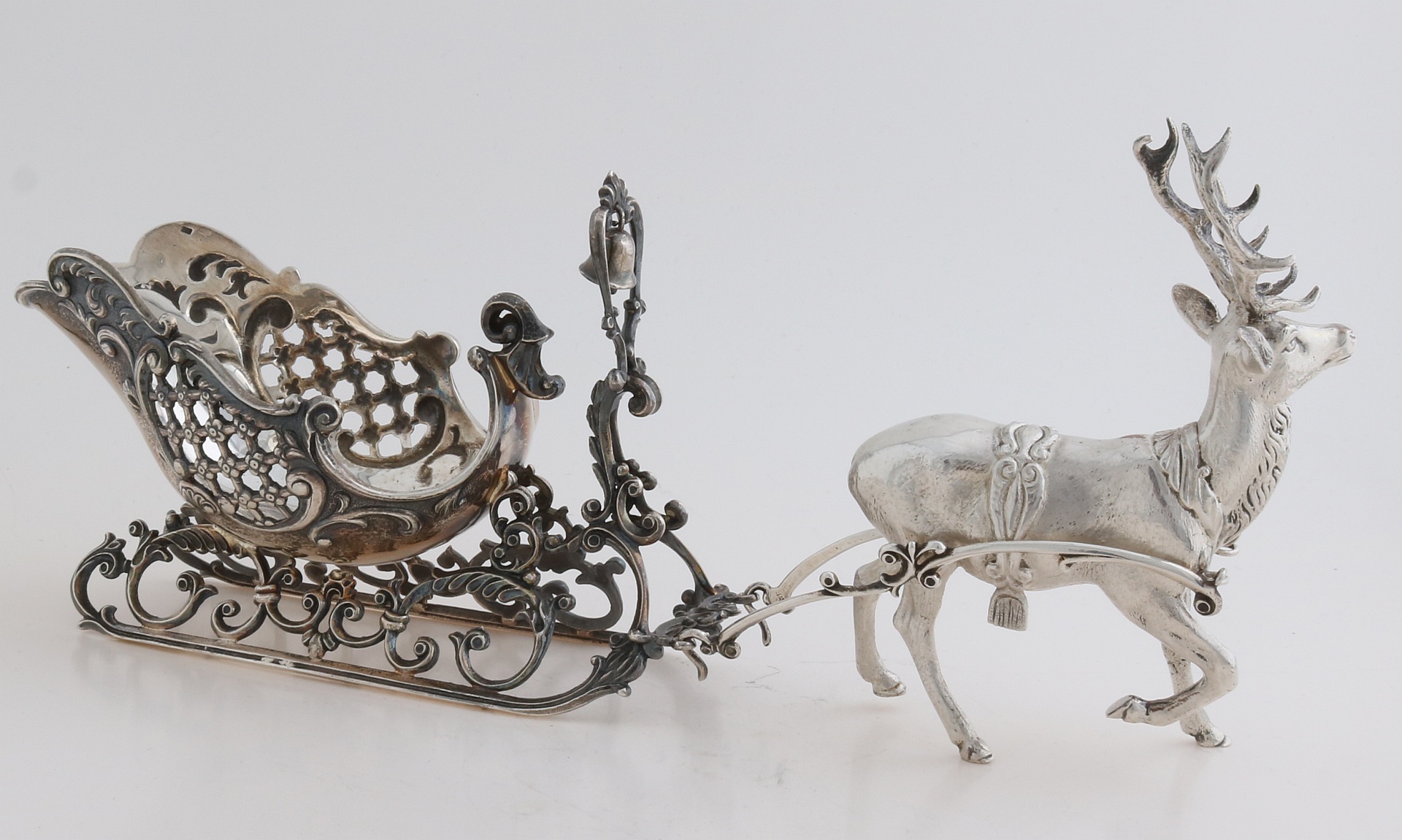 Silver sleigh