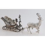 Silver sleigh