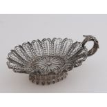 Silver filigree container