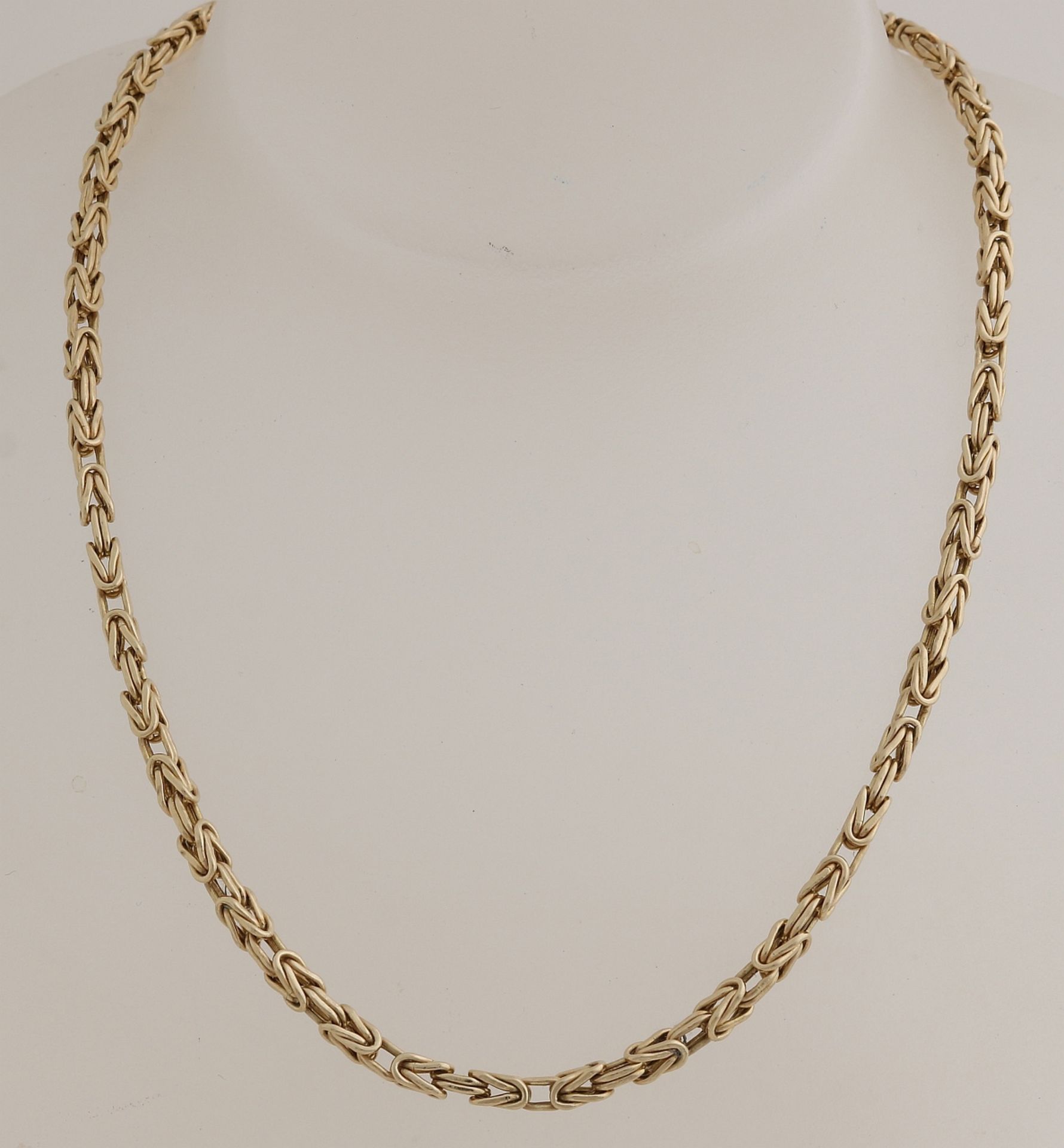 Gold king necklace